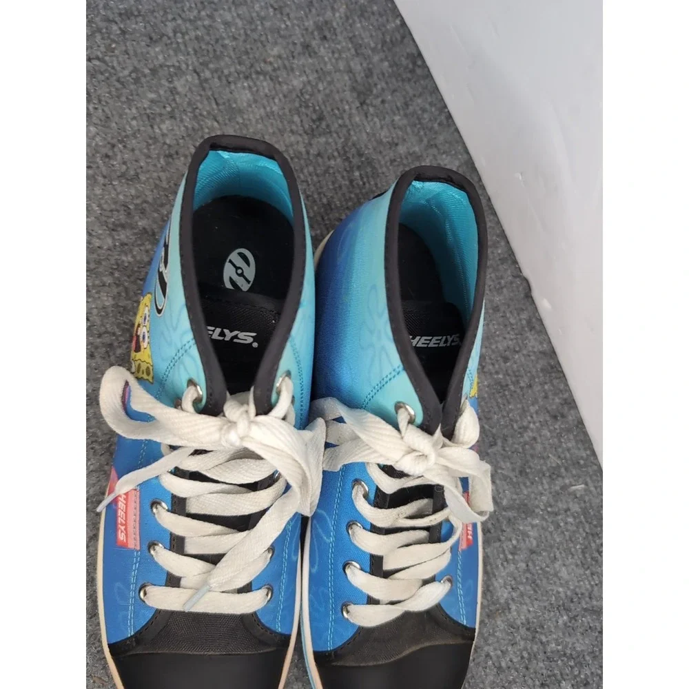 HEELYS Sneaker Skate Hustle SpongeBob Wheels Shoe Authentic Sz.7 Mens No Wheels‎ - Picture 3 of 7